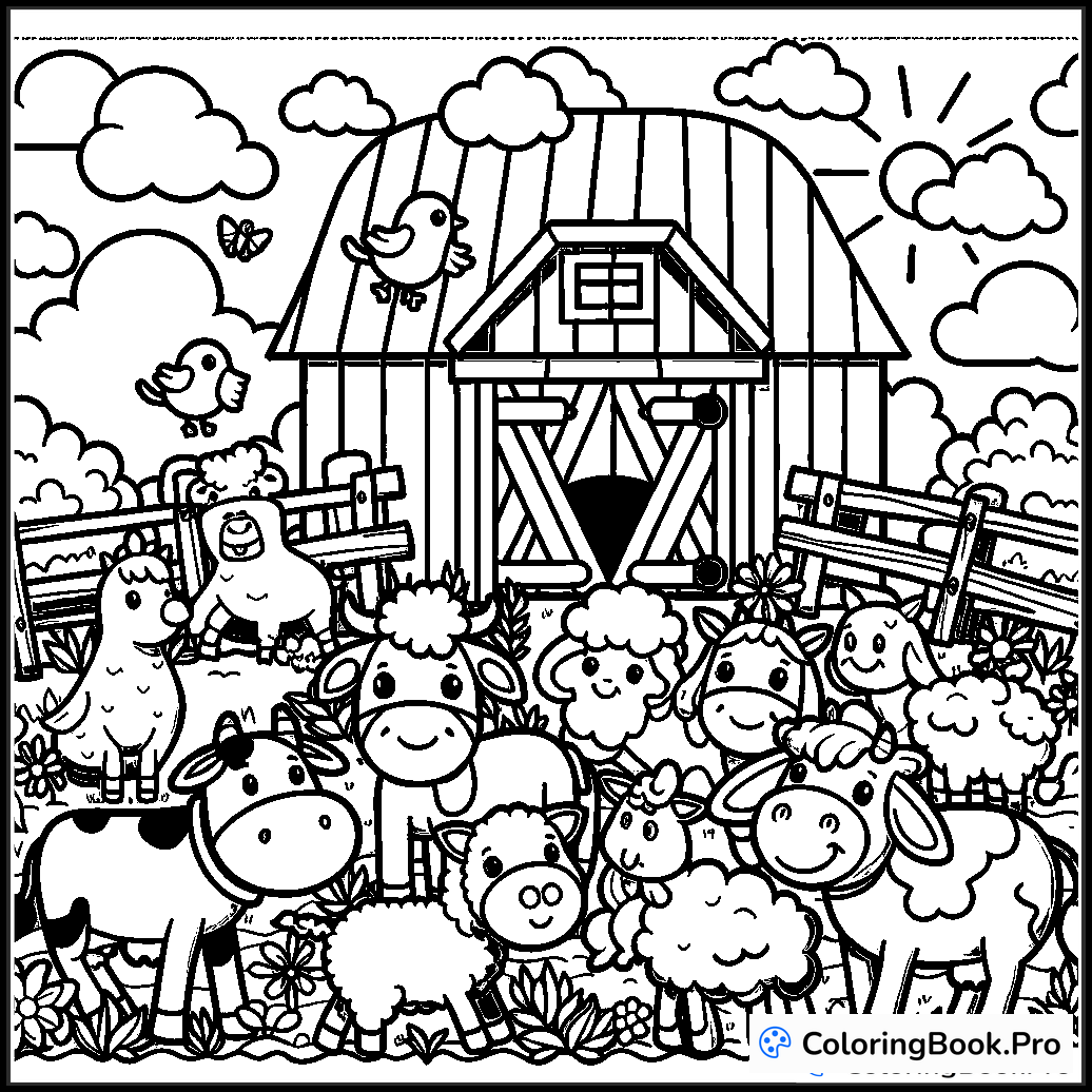 zwierzatka z farmy...